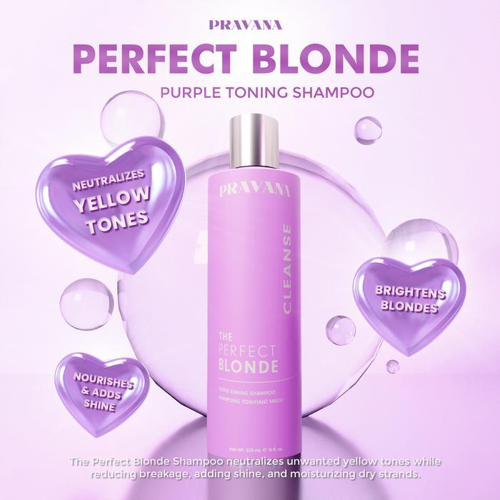 PRAVANA THE PERFECT BLONDE SHAMPOO (Purple Toning)