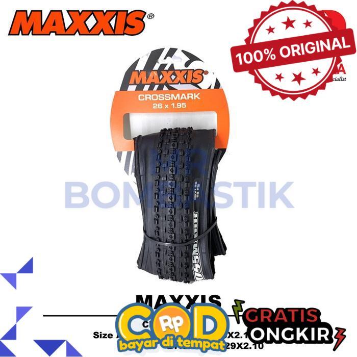 Maxxis Crossmark Kevlar Tire | Ban Luar Sepeda MTB 26 / 27.5 / 29 inch - 27.5X1.95