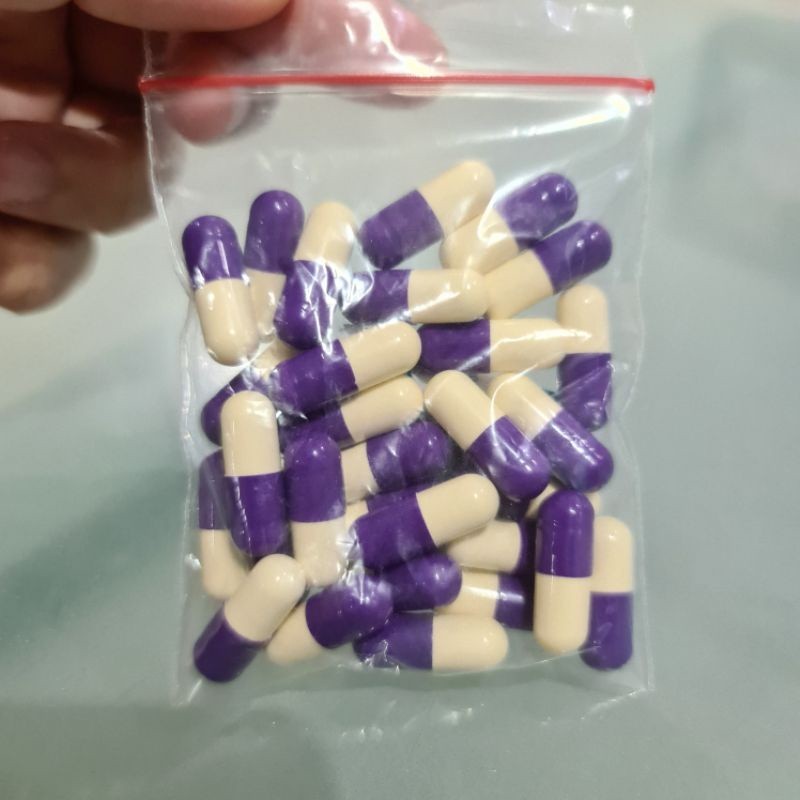 30 kapsul Fast Slim STRONG , Pelansing Viral Obt diet Artis Ampuh Slimming Capsule Kapsul Ungu Putih