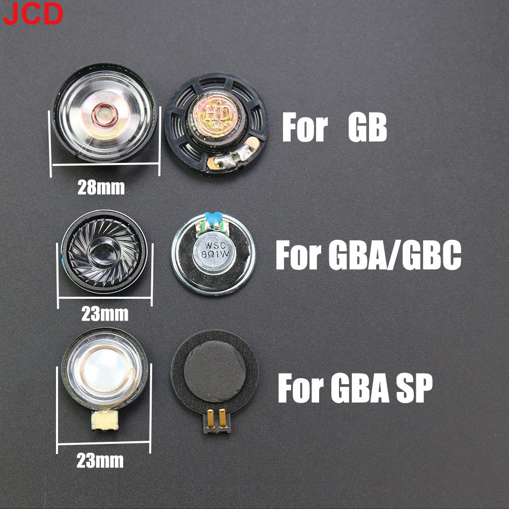 JCD 1Pcs 23mm 28mm Louder Speaker For Gameboy Color Advance GBC GBA for Gameboy Advance SP GBA SP Lo