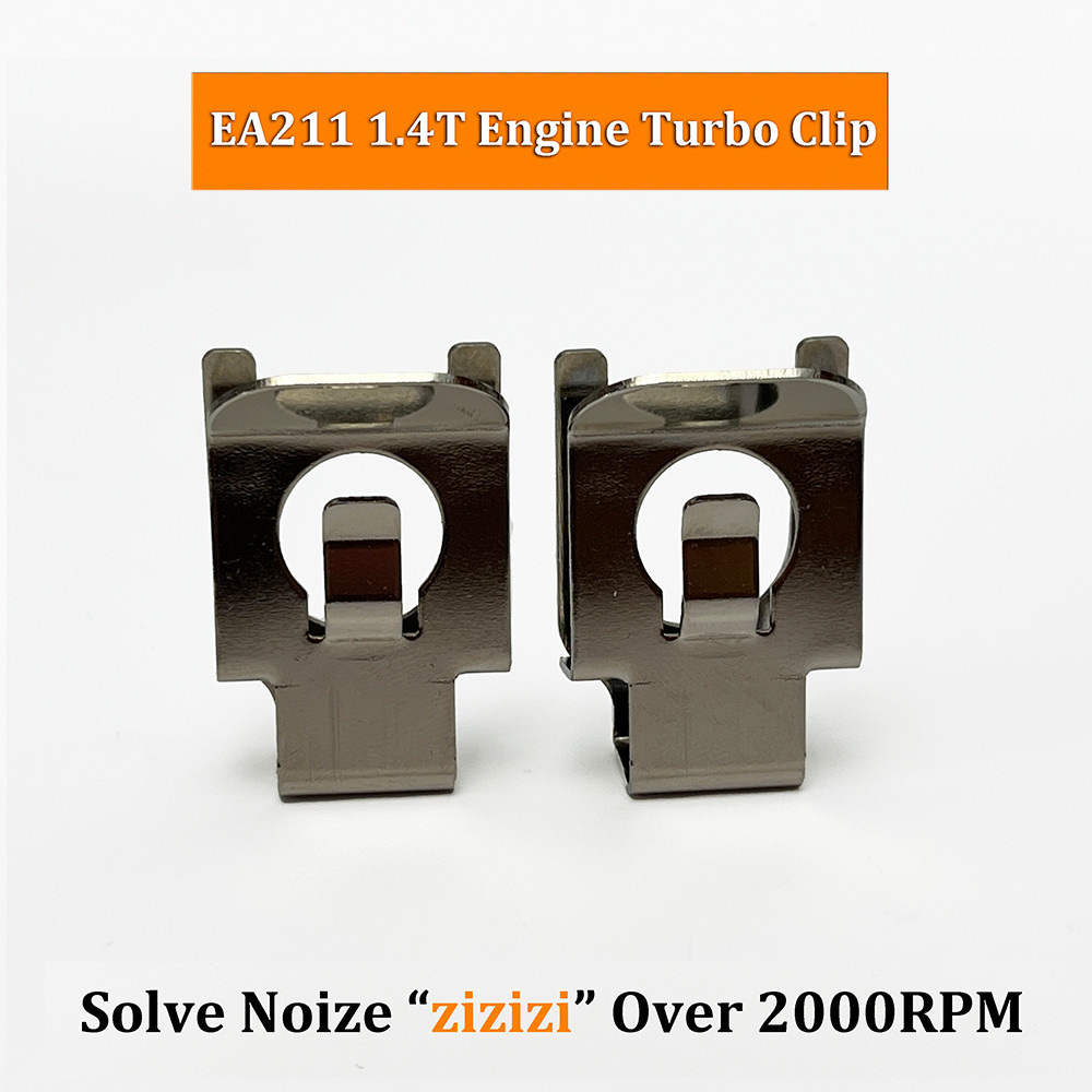 2PCS Car Engine Turbo Clip EA211 1.4T for VW Golf 7.5 8 T-ROC Passat B8 Jetta 7 for Au A3 Q3 Solve N