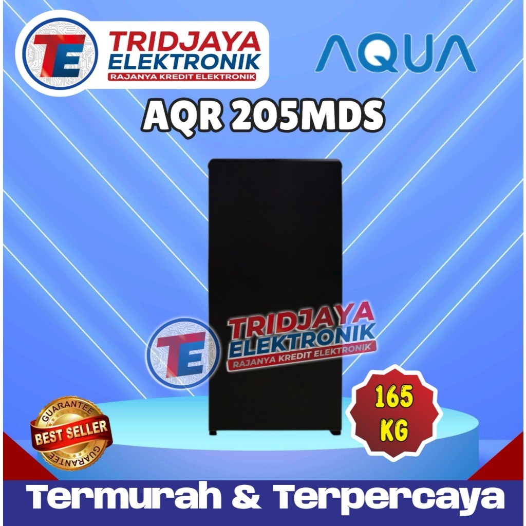 kulkas aqua 1 pintu 205 MDS MLS terbaru murah bergaransi resmi original