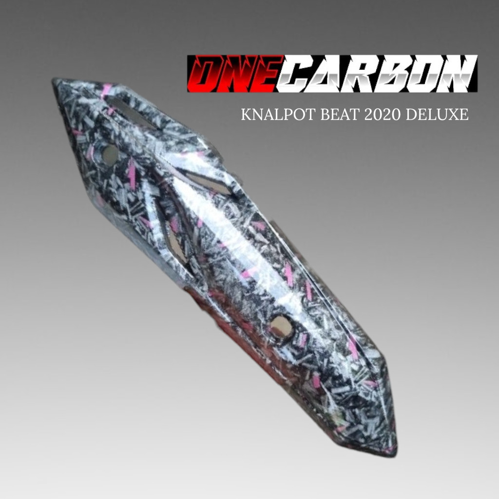 Forged Pink tutup knalpot beat 2020 deluxe ONECARBON VARIASI27