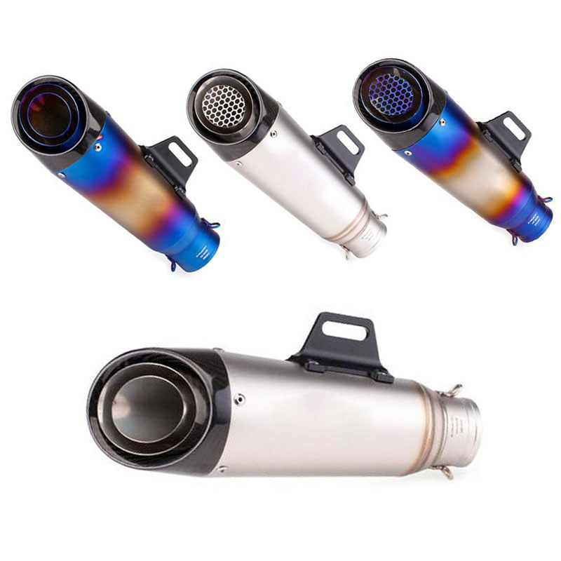 51mm 60mm Motorcycle Exhaust sc Pipe Escape Moto DB Killer GP-project For Yamaha Honda Kawasaki R1 R