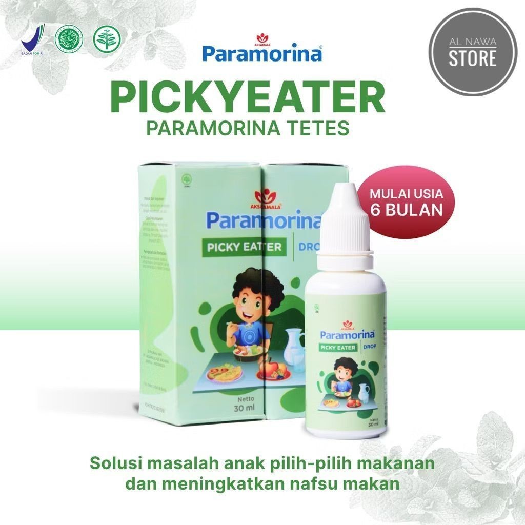 FLASH SALE  Paramorina Picky Eater Drop Tetes Paramorina PE Tetes Penambah Nafsu Makan Anak Susah Ma