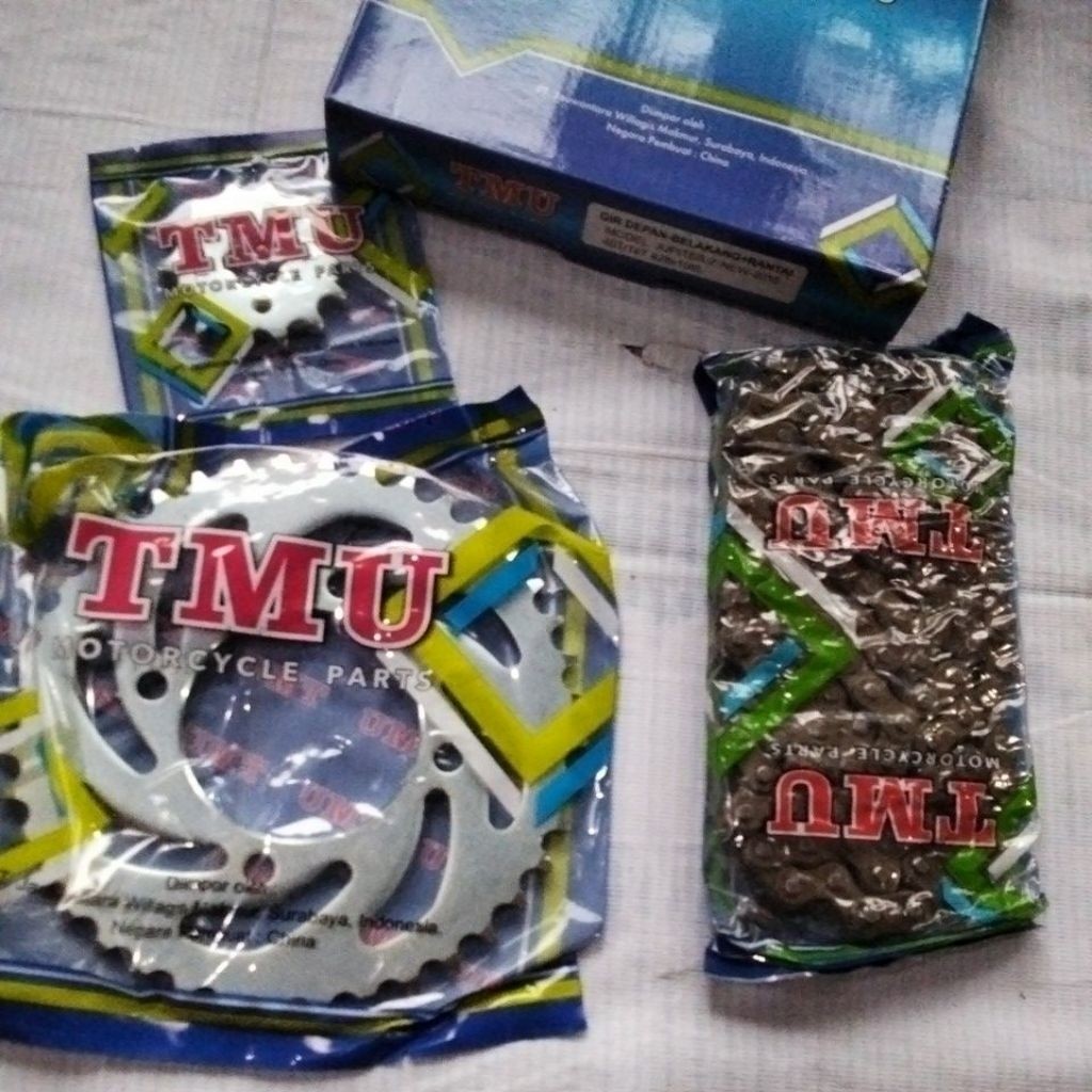 TERMURAH GEAR GIR SET 40T 14T 428 108L Yamaha Jupiter Z New 2010 Vega ZR TMU erdoganmotor_45