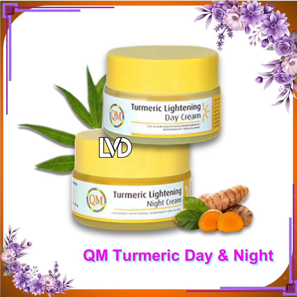QM Turmeric Lightening Day and Night Cream