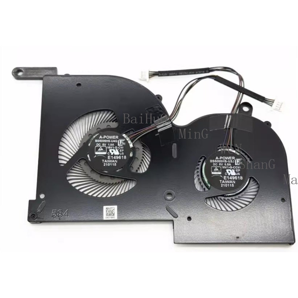 New Laptop GPU Cooling Fan For MSI GS66 Stealth 10th MS-16V1 16V2 16V3 Cooler Raator Fan BS5005HA-U4