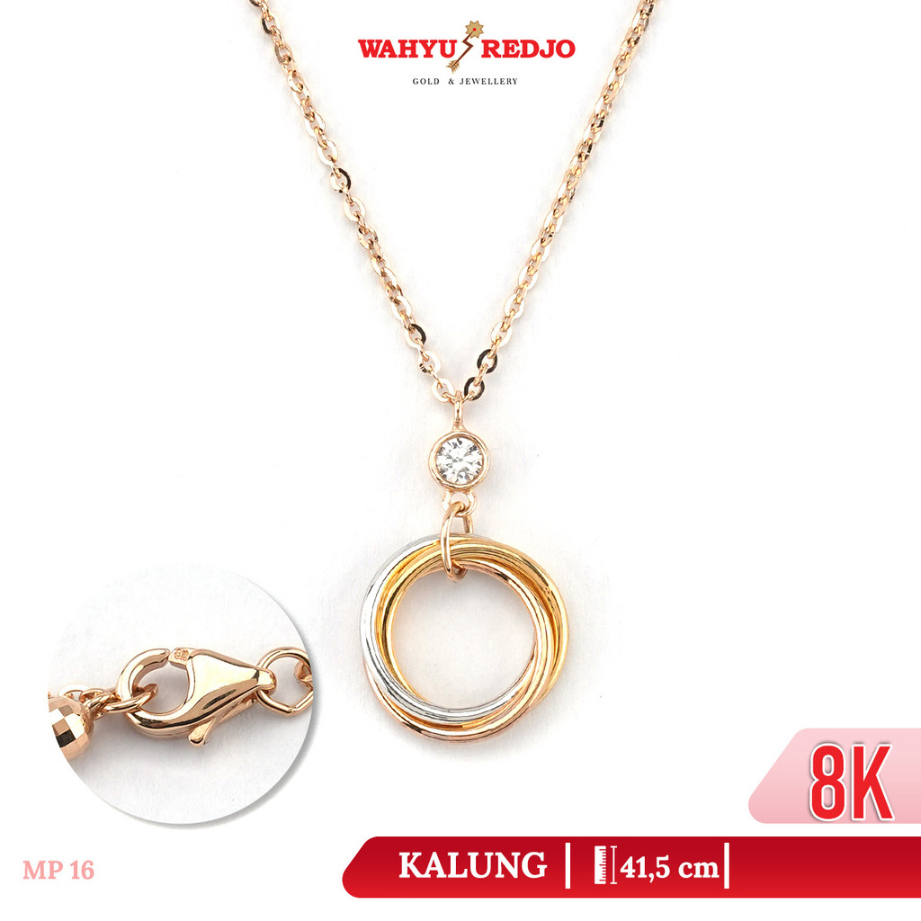 Kalung Emas Model Bulat 2 Layer 8K Wahyu Redjo Pameran
