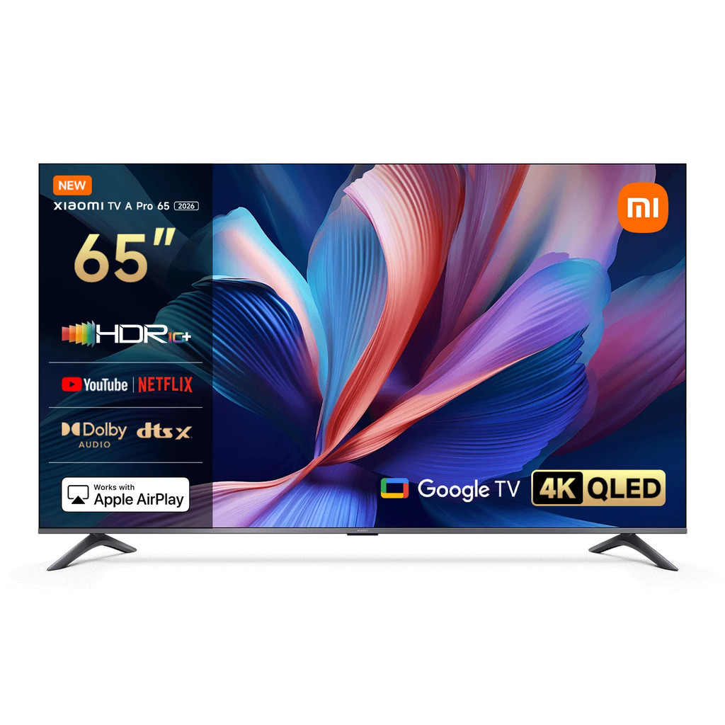 Tv XIAOMI A PRO 65" 2026 QLED 4K GOOGLE TV / TV XIAOMI 65inch QLED 4K A PRO 2026
