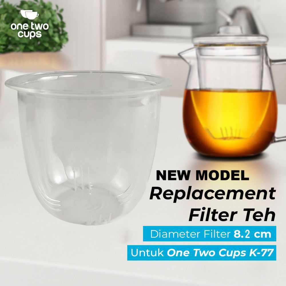 Saringan Teh Kaca Filter Pengganti Teko Teh Kaca