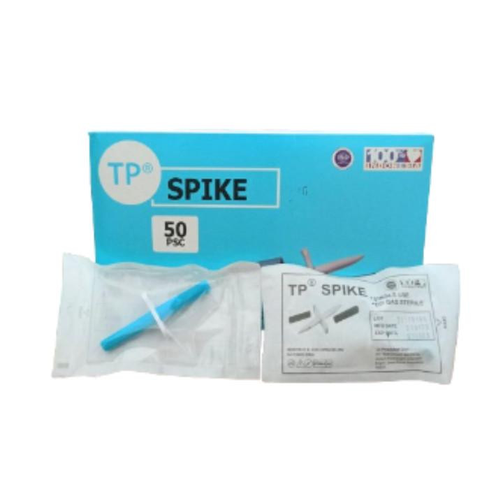 TOP POINT - Double Spike Infusion Top Point / Penusuk Botol NaCl / Alat Penusuk Cairan Infus