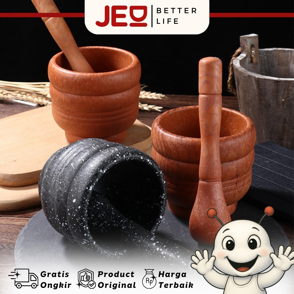 Ulekan Plastik | Cobek Tumbukan Bumbu | Lumpang Obat | Cobek Tumbukan Rujak Bebek | Cobek Aesthetic 