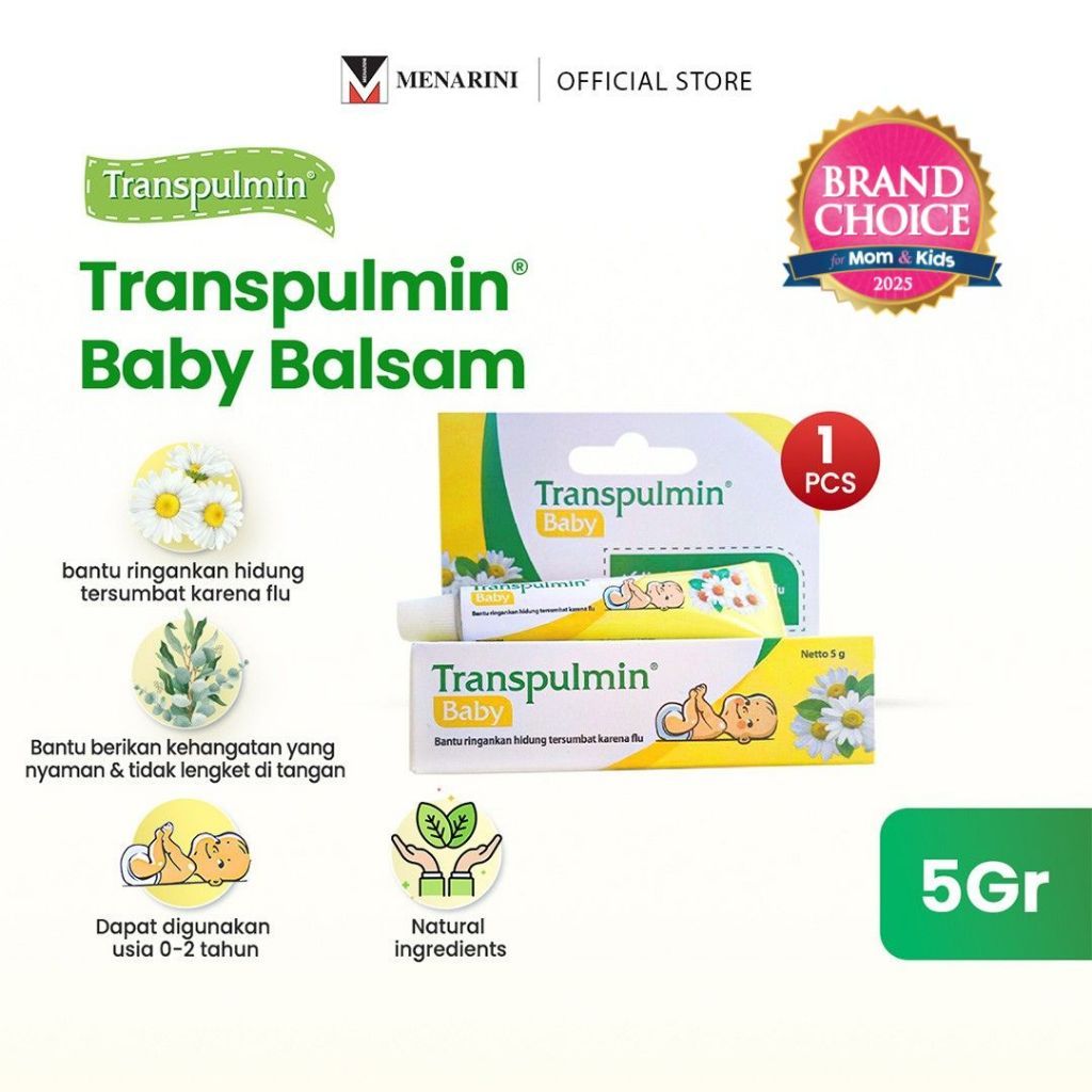 Transpulmin Baby Balsam 5Gr