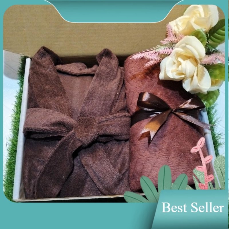 (oke_baby)kado pernikahan kimono couple/Hampers wedding / Hampers Handuk Kimono Mandi / Seserahan Ha