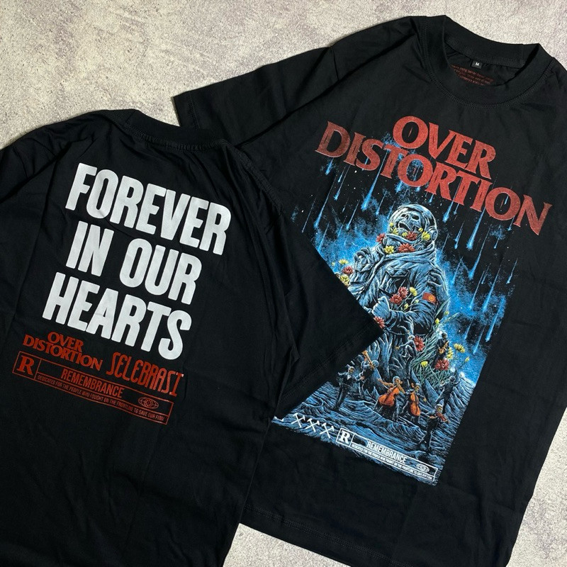 <COD> Over Distortion - Selebrasi Official Merch Kaos Katun