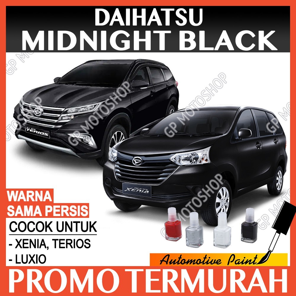 TOPKEP  Cat Oles Daihatsu Cosmos Midnight Black Penghilang Baret Mobil Lecet Hitam Metalik Xenia Ter