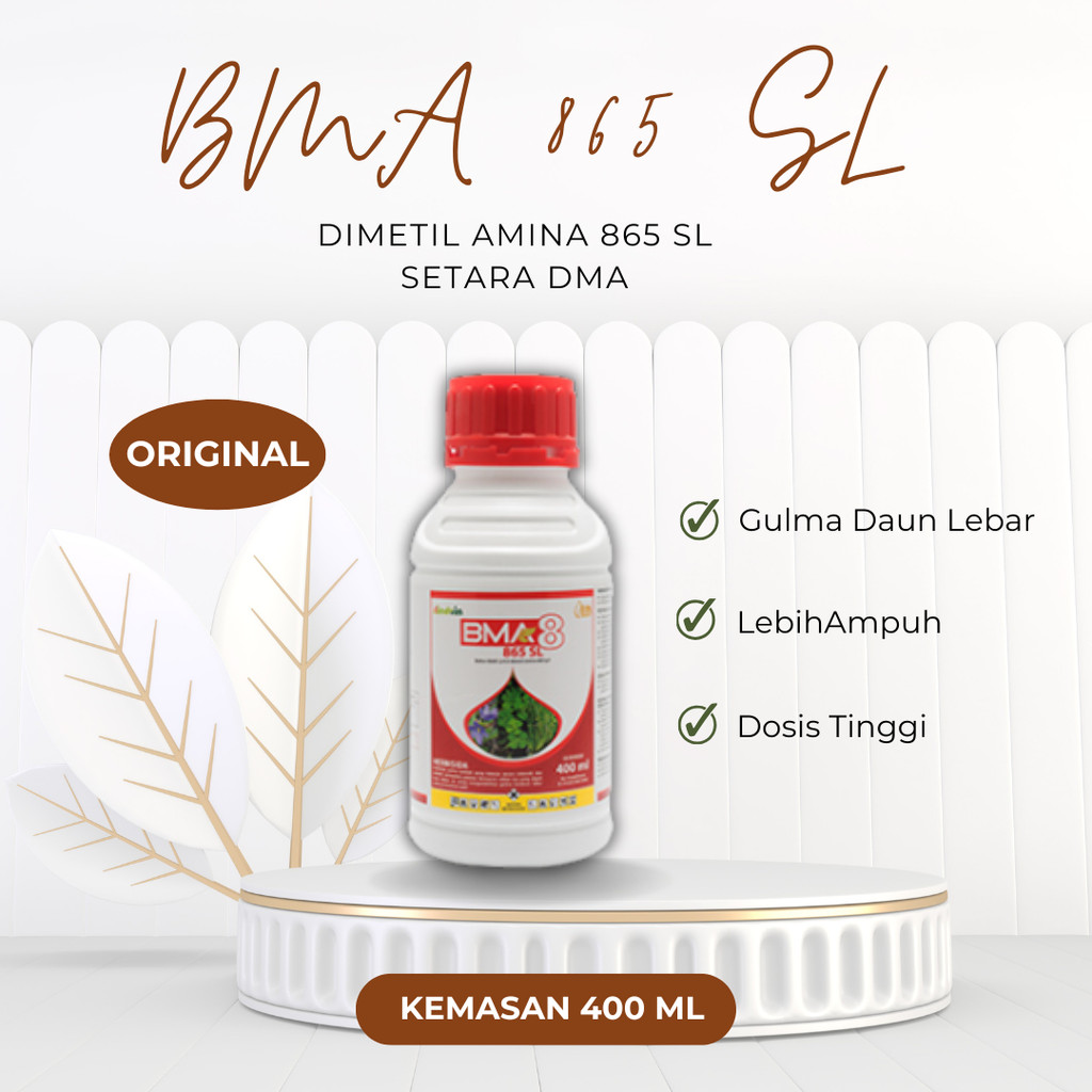 Herbisisa BMA 8 865SL Kemasan 400ml - Herbisida Selektif Padi BMA 8