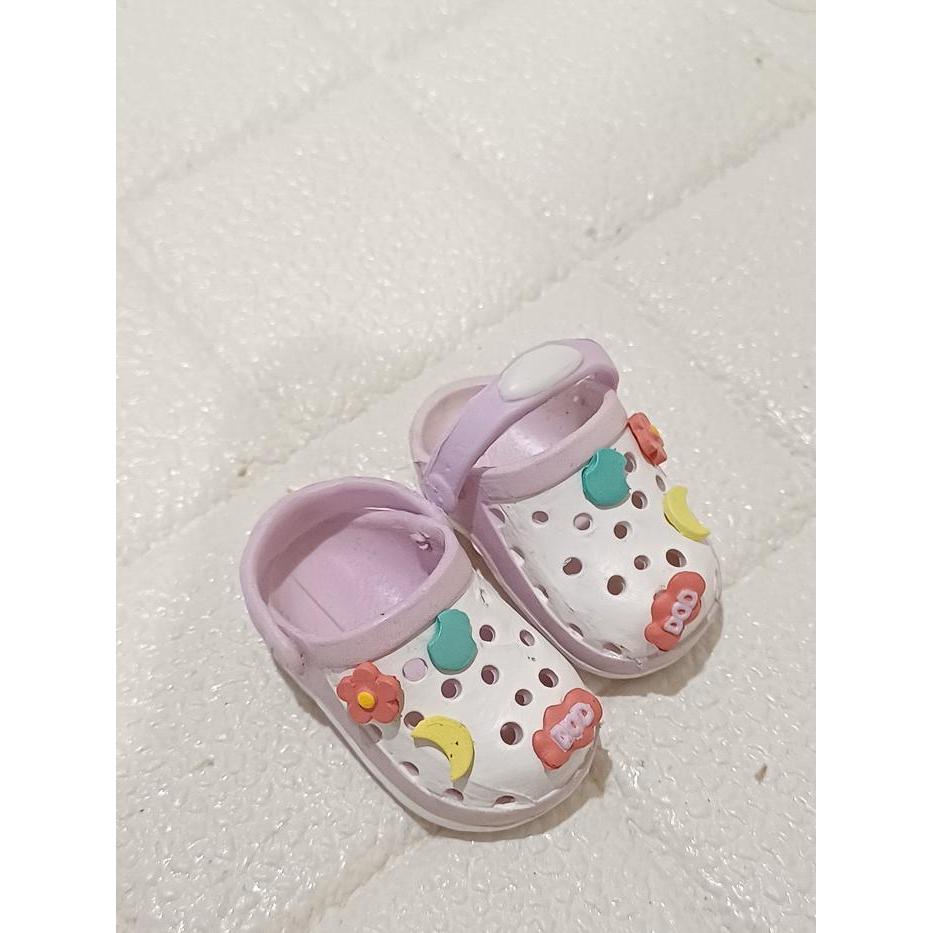 READY SEPATU SENDAL FOR LABUBU//SEPATU CR×× FOR LABUBU AKSESORIES - CR W PURPLE