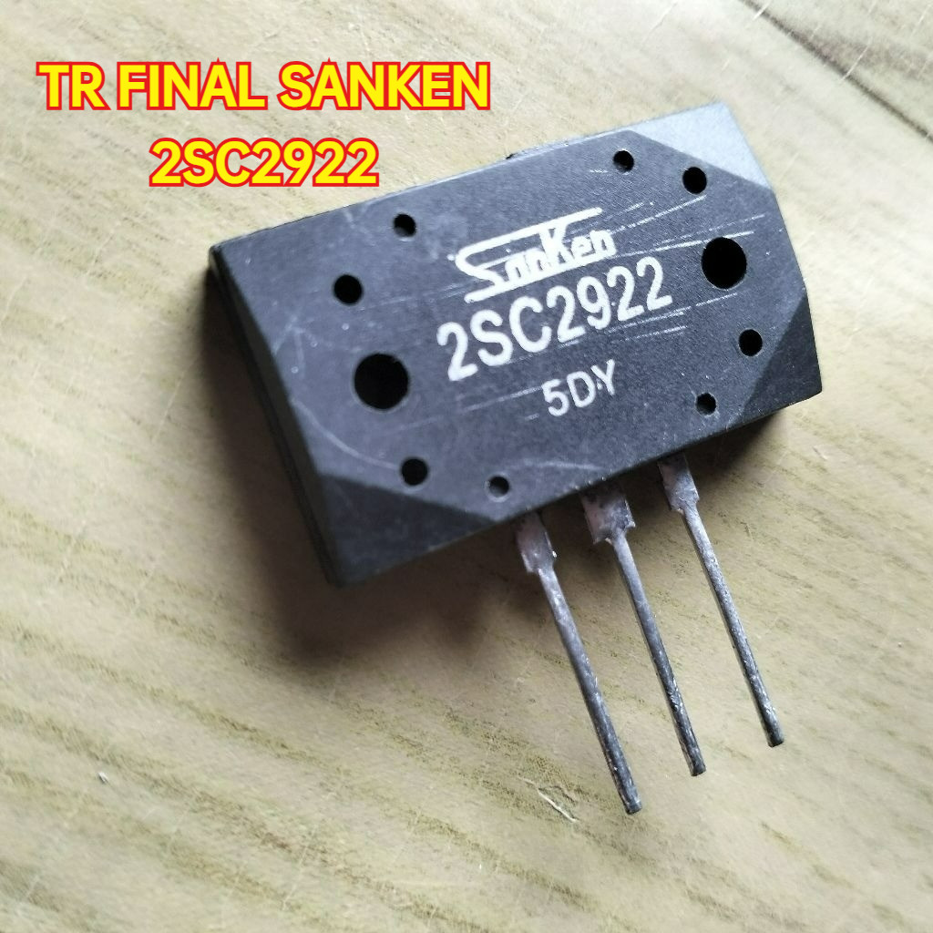 TR Final Sanken 5DY 2SC2922 SC2922 C2922 2922 Kualitas Bagus