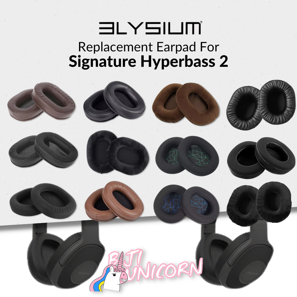 Earpad Earcup Ear Cushion Elysium Signature Hyperbass 2 Busa Foam Bantalan