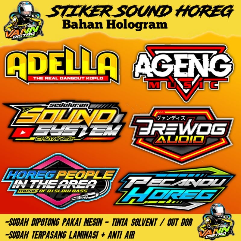 Stiker Sound /stiker Adella / Stiker Ageng Music / Stiker Brewog Audio / Stiker Horeg