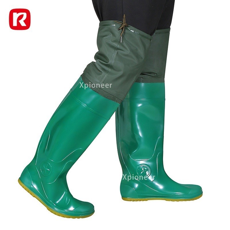 Sepatu Boot Karet Petani Sawah Panjang Pria Anti Air Keong Kebun Nelayan Mancing bot