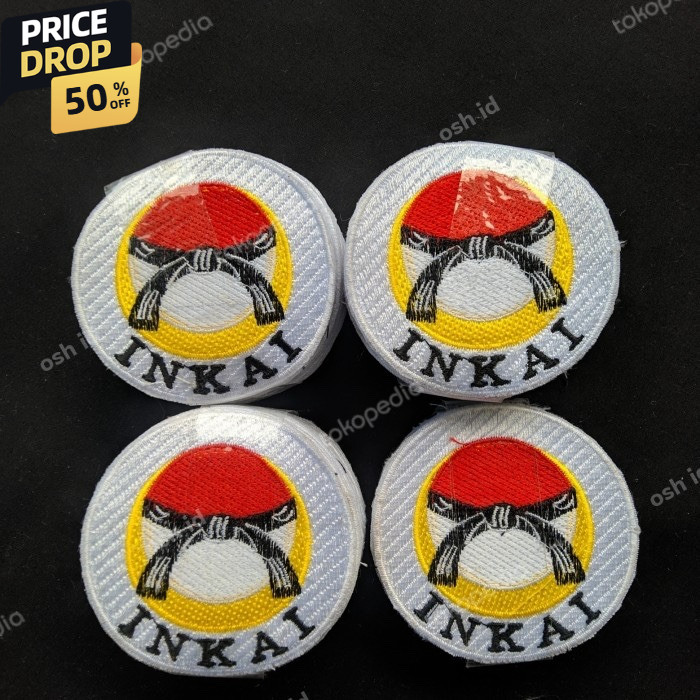 Bet INKAI Bordir Komputer Badge INKAI Bordir Bet Karate INKAI badge dada