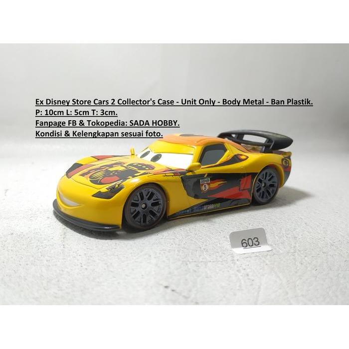 Diecast 1/43 Disney Pixar Cars 2 Miguel Camino World Grand Prix Unit Only SBAtoys