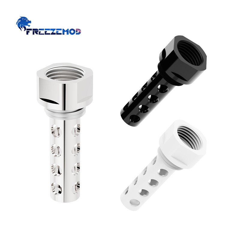 FREEZEMOD-PC Water Cooling Reservoir with External Air Trap, Anti-Bubble PC Cooling Fittings, PJ-PPQ