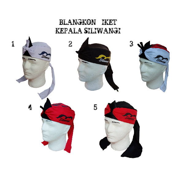 New Iket Sunda Motif Siliwangi - Blangkon Full Sablon SILIWANGI