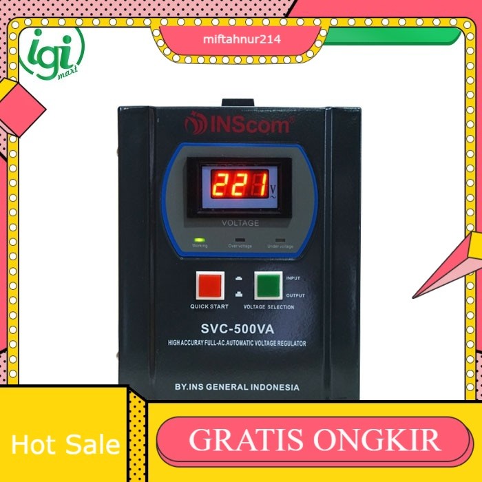 Stavolt Stabilizer SVC 500 Watt INSCOM