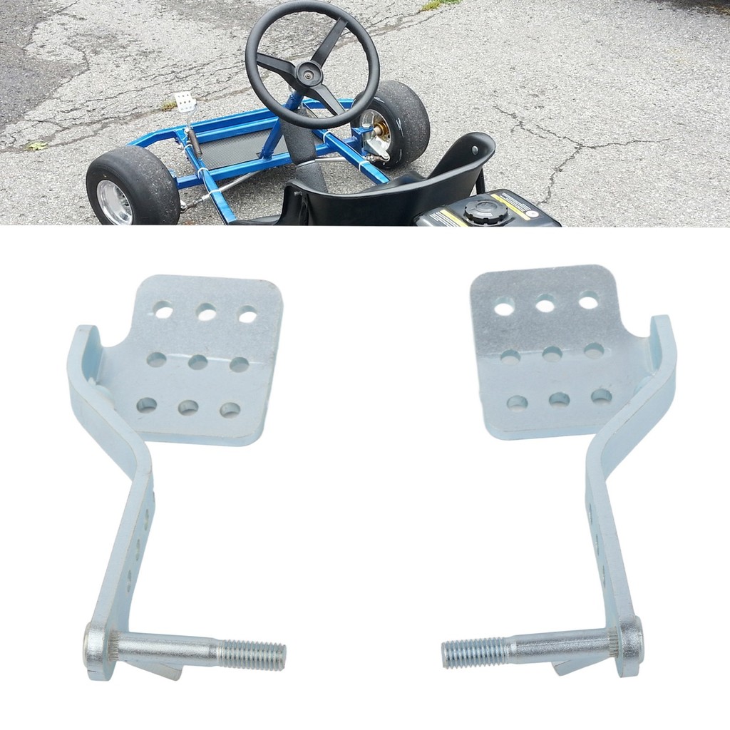 Go Kart Pedals Kit Steel 1 Pair Brake Pedal Return Spring  Rust Resistant for Azusa Fun Kart Carter 