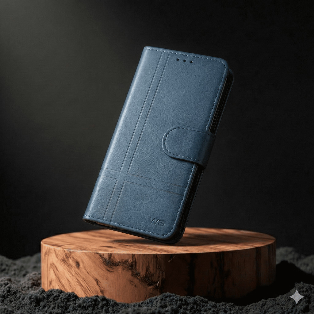 [ Flip Cover Case Realme C11 2021 / C15 / C20 / C51 / C51S / C53 ] Casing Flip Buka Tutup Leather Bu