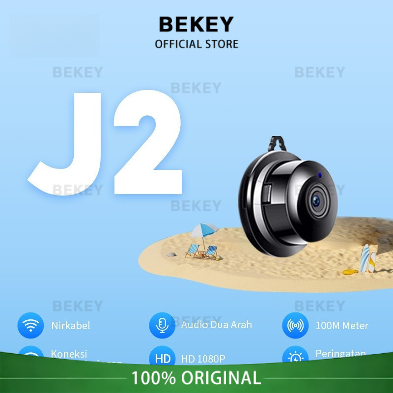 BEKEY J2 CCTV Kecil HD Kamera tersembunyi Kamera CCTV Mini IP CCTV Camera Kamera keamanan