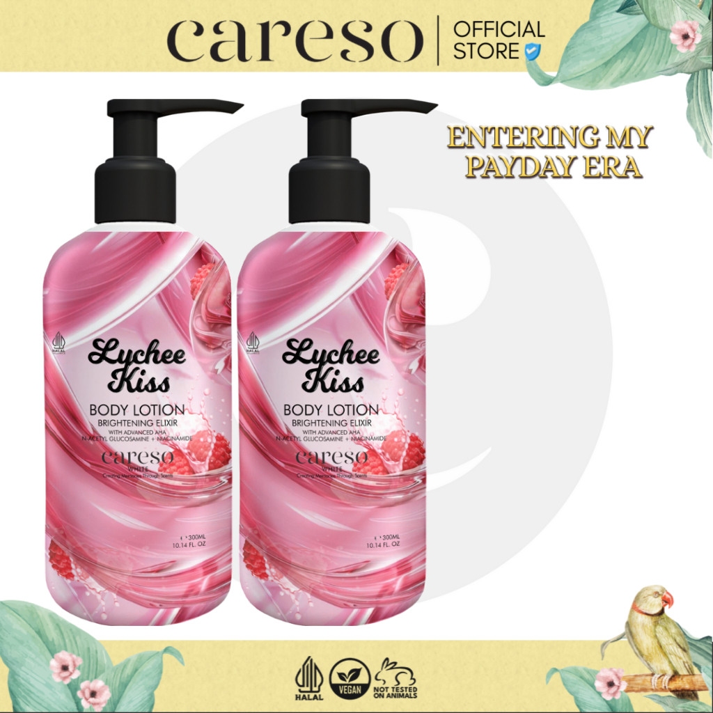 Double Combo Lychee Kiss Lotion - 300ml x 2
