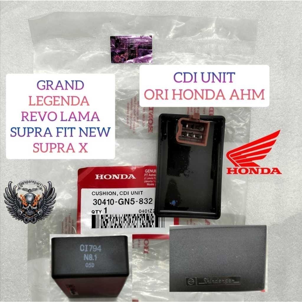 CDI UNIT HONDA GN5 GRAND KUALITAS ASLI ORIGINAL HONDA AHM PRESISI LANGSUNG HIDUP ALIRAN LISTRIK STAB