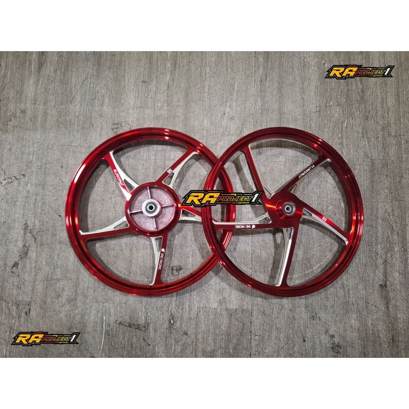 VND Velg Racing KZR CUSTOM PNP All Satria FU 150 | Satria 2T Hiu/Lumba | GSX 150 | Sonic 150 | Supra