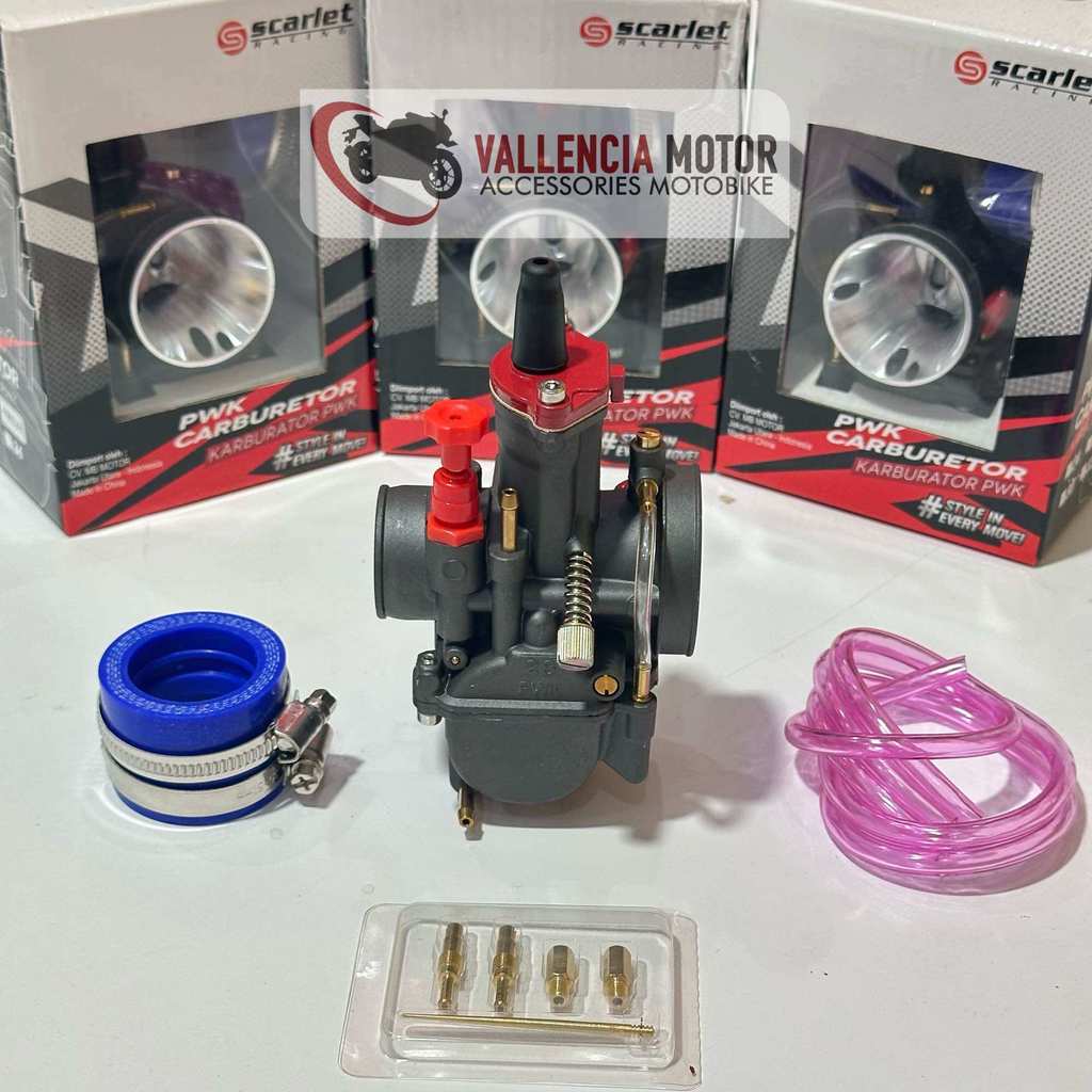 Scarlet Racing - Carburetor Karburator Karbu PWK 26 28 30 32 34 Black Series Scarlet Racing Original
