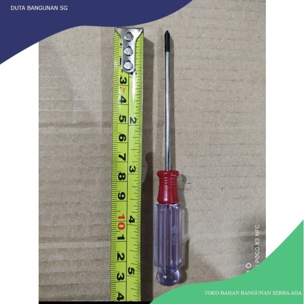 obeng bunga mini /obeng bunga kecil 3 inch