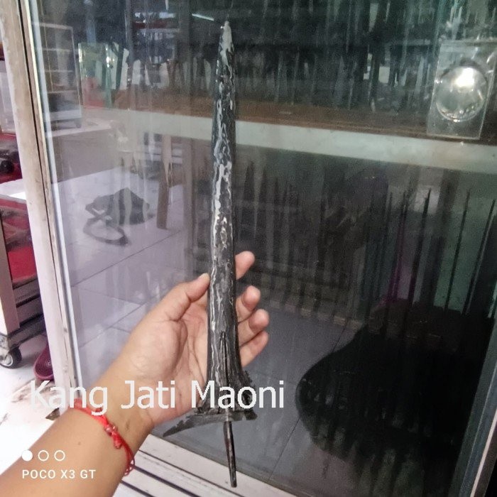 keris sempaner kembangan bali pamor ngulit semongko Asli Paling Mewah GF544