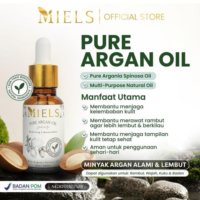 Miels - Pure Argan Oil [Hydrating] - Argan Oil