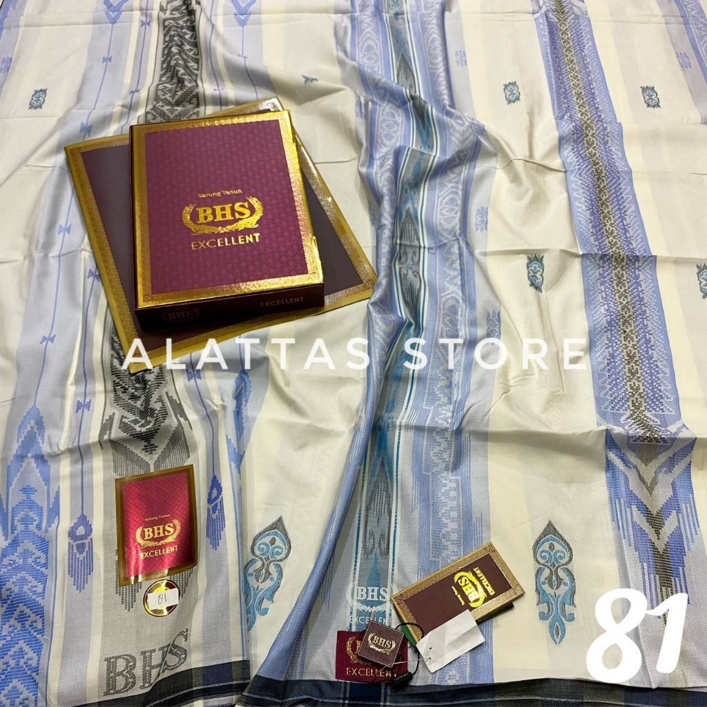 (TERBARU) sarung BHS EXCELLENT JAQUARD SONGKET JTB JSK JGL JGT GOLD ORIGINAL // SARUNG BHS EXCELLENT