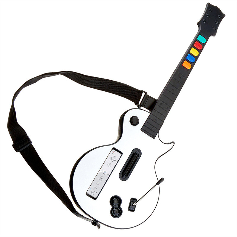 Doyo Wireless Guitar Controller for Wii Guitar Hero and Rock Band Games (Exclung Rock Band 1) Remote
