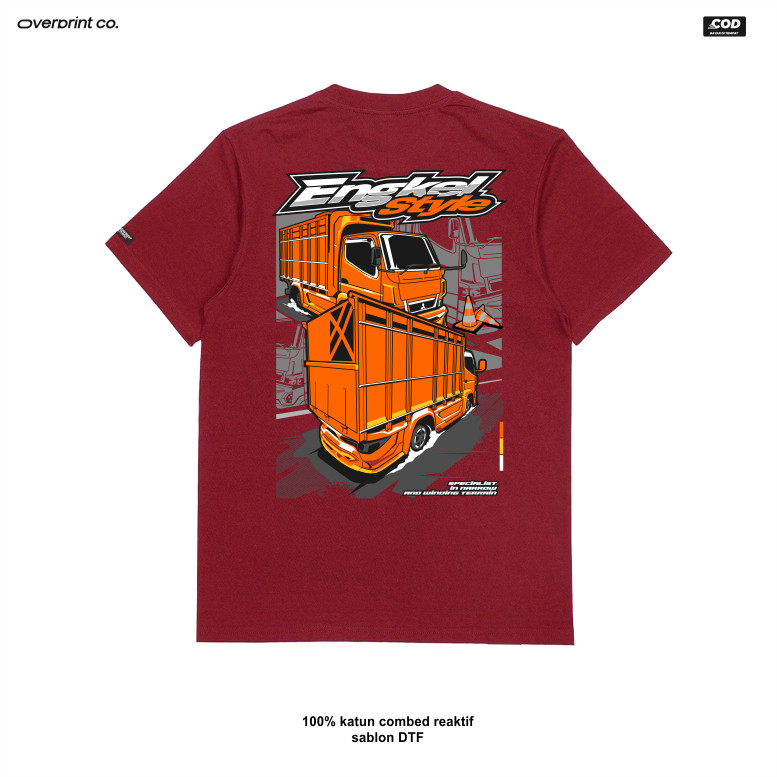 KAOS TRUK ENGKEL STYLE | KAOS TRUK ENGKEL TERBARU BAHAN HALUS