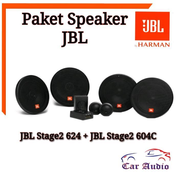 PAKET SPEAKER MOBIL JBL ORIGINAL PAKET SPEAKER MOBIL SPEAKER SPLIT JBL STAGE2 604C+ COAXIAL JBL STAG