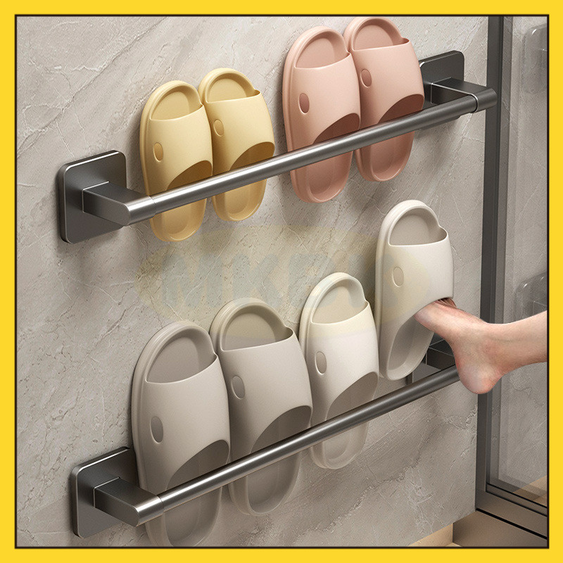 MKBK-Mandi Tempel Rak Sabun Rak Handuk Rak Kamar Mandi Stainless Rak Kamar Mandi Tempat Sabun Kamar 