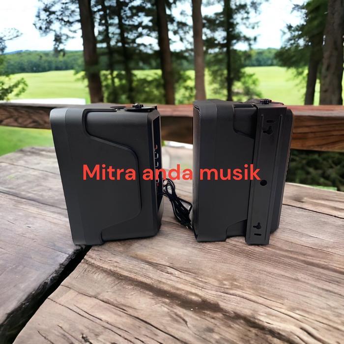 SPEAKER AKTIF 6" 2 WAY PUBLIC ADDRESS GANTUNG WALLMOUNT VPK WS6A - Elard Store 33