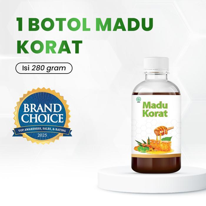 Madu dan Teh Korat-Suplemen Kesehatan Alami-Bantu Atsi Asam Urat dan Kolestrol - 1 Madu