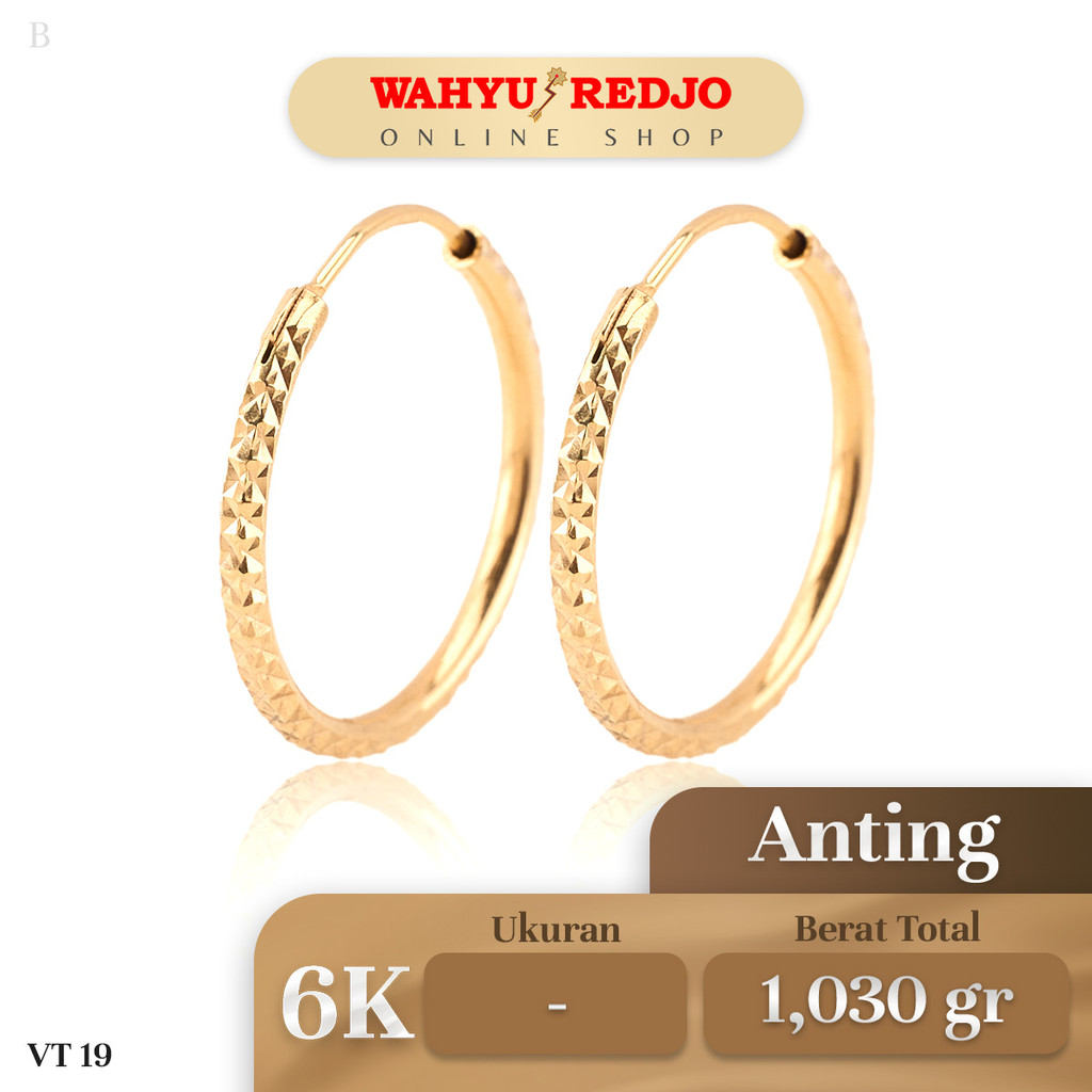 Anting Emas Kadar 6K Wahyu Redjo AN-6K 29857656